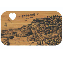 Planche apéro en bambou Saint Palais sur Mer